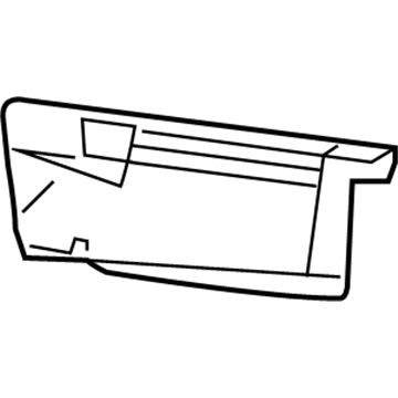 Ford F8VZ-5411251-AA Floor Extension