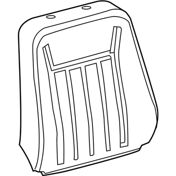 Mopar 5ZC50DX9AB Cover-Front Seat Back