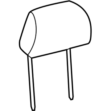Mopar 1VA60DX9AB HEADREST-Front