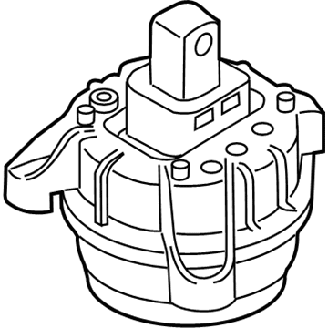 BMW 22-11-6-786-528 Engine Mount Right