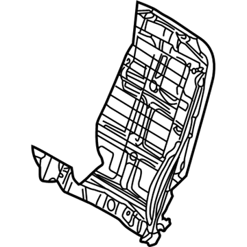BMW 52-10-8-234-341 Backrest Frame
