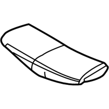BMW 52-10-8-226-419 Thigh Support Upholstery
