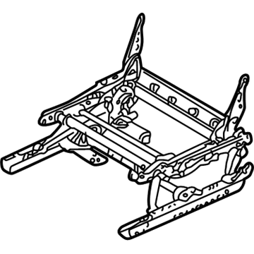 BMW 52-10-7-112-669 Electrical Seat Mechanism, Left