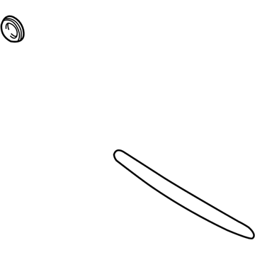 BMW 51-13-8-185-791 Gasket, Trunk Lid Grip