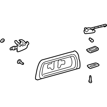 Toyota 76801-0C010-A0 Pocket Assembly