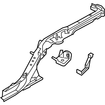 Hyundai 65710-B1100 Member Assembly-Rear Floor Side, LH
