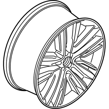 Ford HJ7Z-1007-A Wheel, Alloy