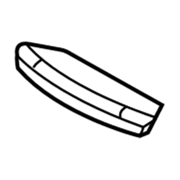 BMW 52-10-7-078-589 Thigh Support Upholstery