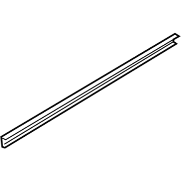 BMW 51-33-7-349-639 Channel Sealing, Inside, Door, Front Left