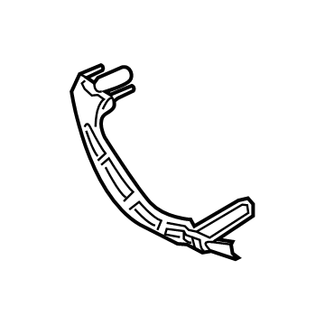 BMW 51-41-7-417-505 Carrier, Door Pull, Left