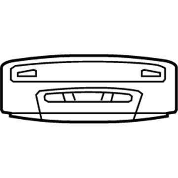 BMW 61-31-9-312-496 Interior Light, Front