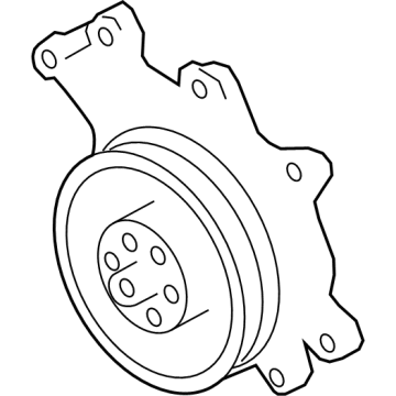 Infiniti 21010-4HK0E PUMP ASSY-WATER