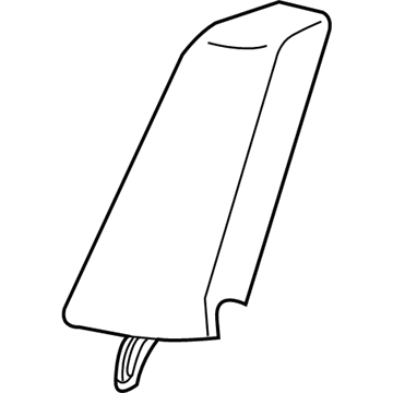 Acura 82155-TZ3-A31ZA Back Side (Bruin)