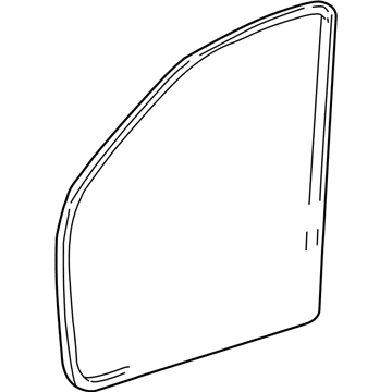 Toyota 62311-0C030-E0 Surround Weatherstrip