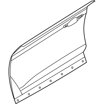 Hyundai 76111-D3001 Panel-Front Door Outer, LH