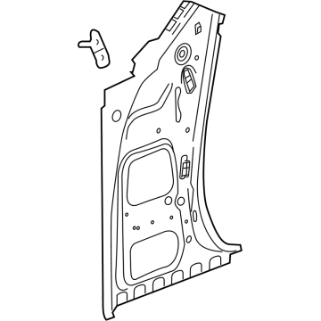 GM 84572656 Inner Hinge Pillar