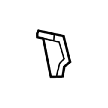 GM 95461960 Upper Panel Baffle