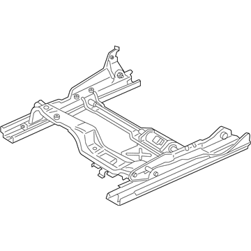 BMW 52-10-7-383-169 Seat Rail Left