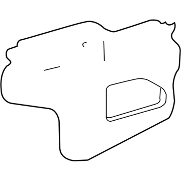 Toyota 67831-52230 Water Shield