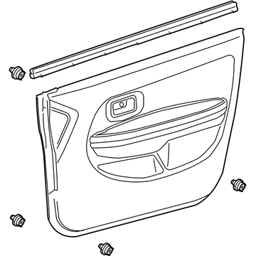 Toyota 67610-5C201-B0 Door Trim Panel