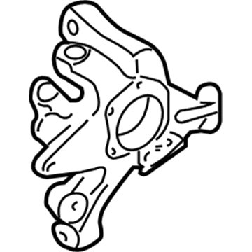 Nissan 43018-7Y01A Housing Assembly Rear Axle, RH