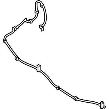 BMW 61-66-7-347-668 Nozzle Chain, Windscreen Washer System