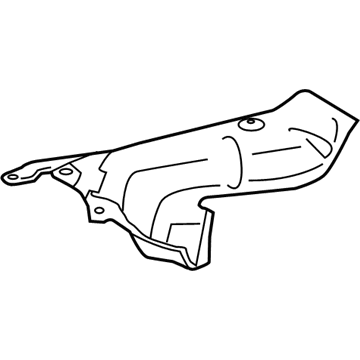 Toyota 77641-21030 Tank Shield