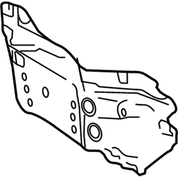 Lexus 58383-78010 Reinforcement, Body