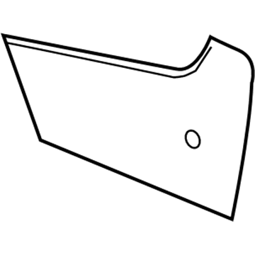 GM 22744839 Side Trim Panel