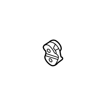 Mopar 52022416AA ISOLATOR-Exhaust Support