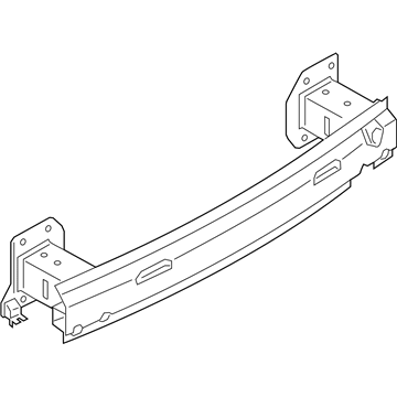 BMW 51-12-7-441-145 Carrier, Bumper Rear