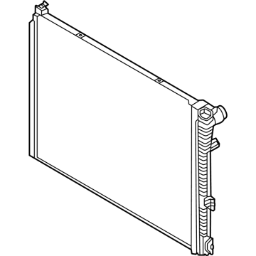 BMW 17-11-5-A30-677 RADIATOR