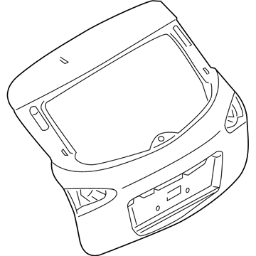 Infiniti KMA00-1BC9C Door - Back