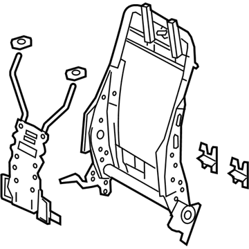 Toyota 71640-12670 Seat Back Frame