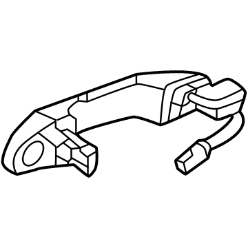 GM 13526766 Handle, Outside