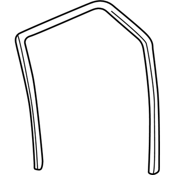 GM 10411310 Channel Asm-Rear Side Door Window