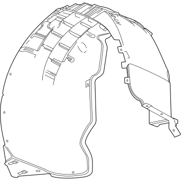 GM 85521678 LINER ASM-RR W/H *GENERIC BLACC