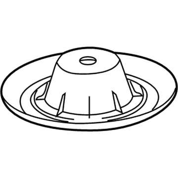 Lexus 51938-0E010 Cover, Spare Wheel Carrier
