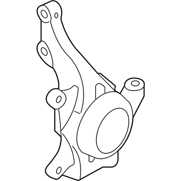 Hyundai 51716-A5000 Knuckle-Front Axle, RH