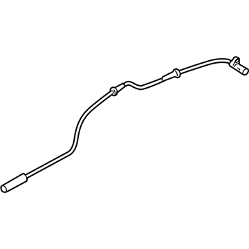 BMW 34-52-6-858-466 Rear Abs Wheel Speed Sensor