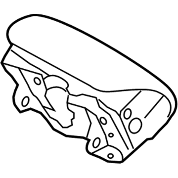 Kia 569001W500HU Steering Wheel Air Bag Module Assembly