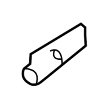 Nissan 85220-3BA0B Bracket-Rear Bumper Side, RH