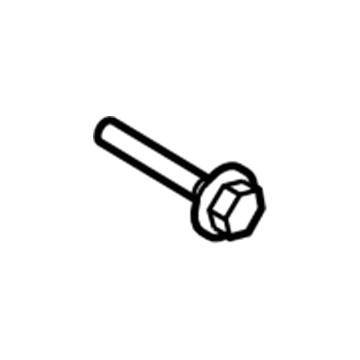 Toyota 91651-B0640 Assist Strap Screw