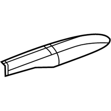 Mopar 68451088AA Cover-Side Rail