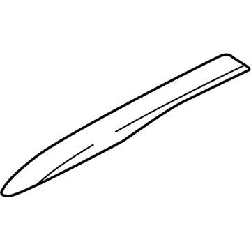 Mopar 68451086AA Cover-Side Rail