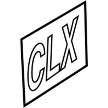 GM 15292646 Nameplate