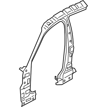 BMW 41-21-7-352-087 Side Frame, Middle Left