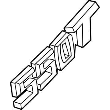 GM 84777193 Nameplate