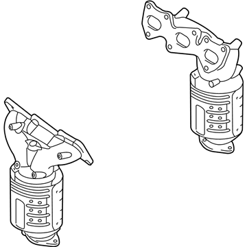 Kia 285103E046 Exhaust Manifold Catalytic Assembly, Right