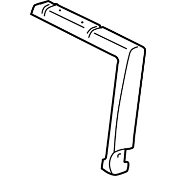 Toyota 71651-04040 Pad, Rear Seat Back, RH
